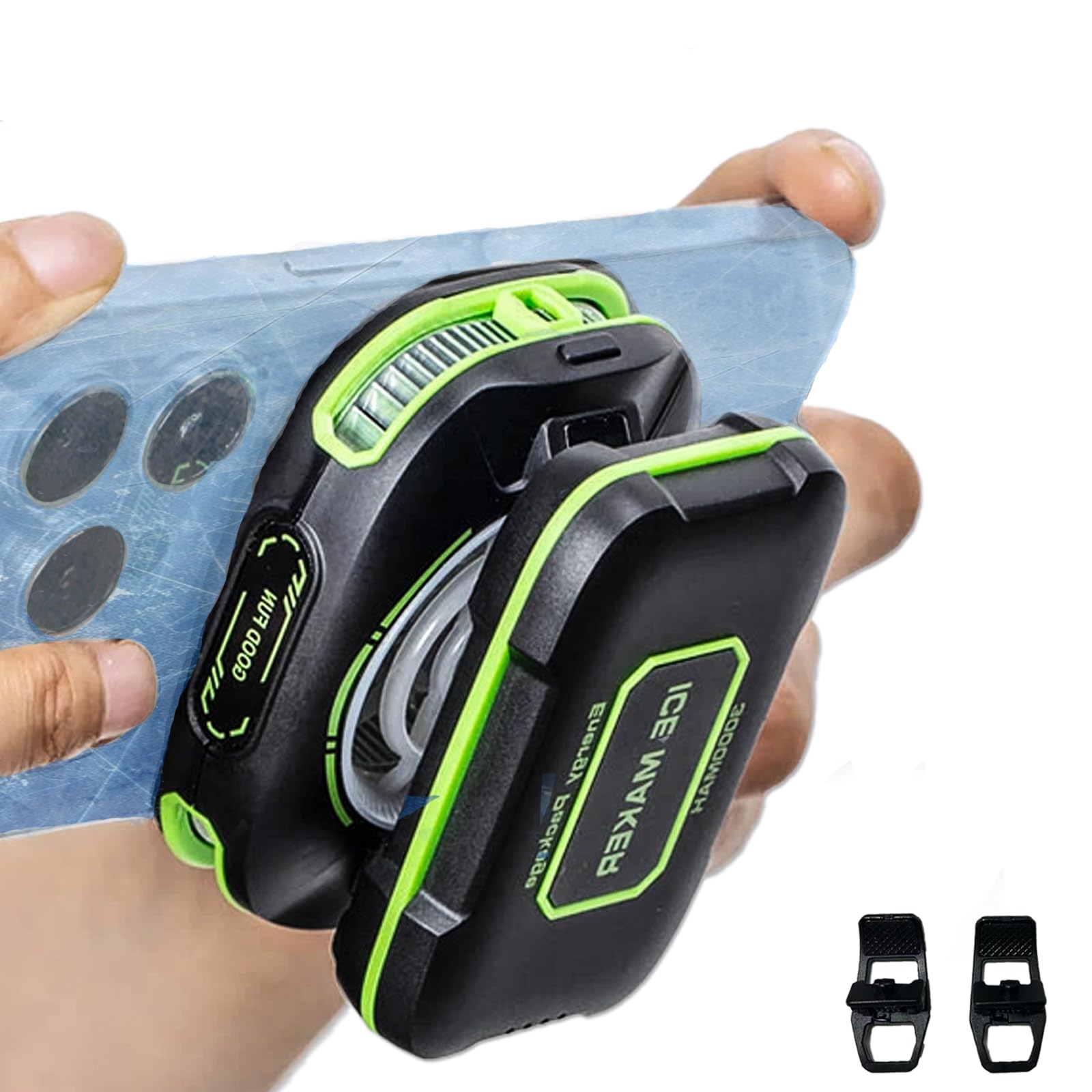 TEC電気冷却装置 スマホ用冷却ファン磁気式クリップ式スマホクーラー